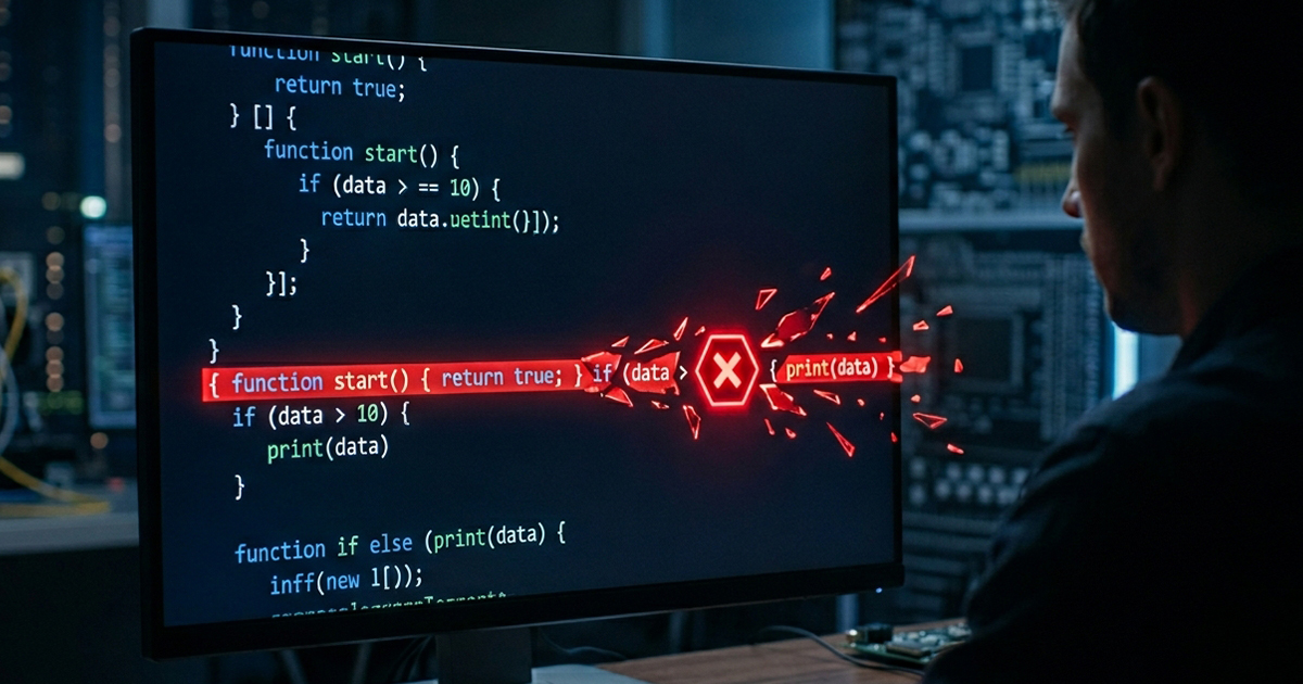 シンタックスエラー (Syntax Error)