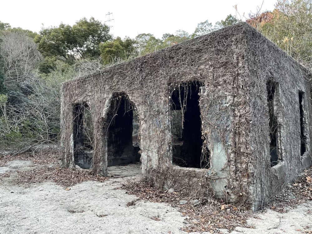 大久野島にある廃墟その3