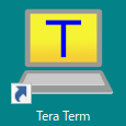 TeraTermのデスクトップアイコン